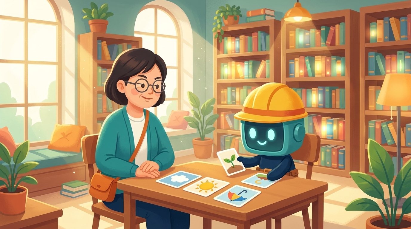 AI에이전트활용지도사 여행 시작 장면