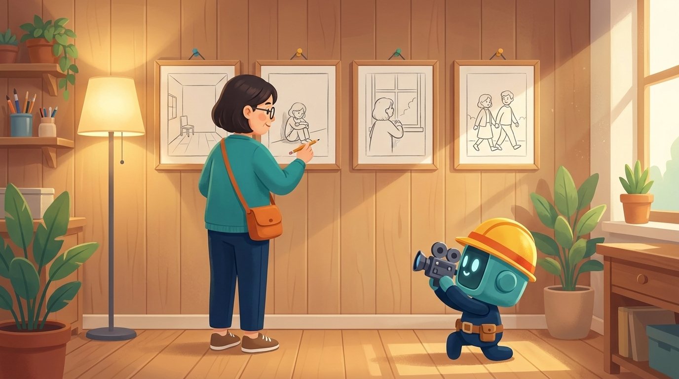 그림 이야기 설계도 장면