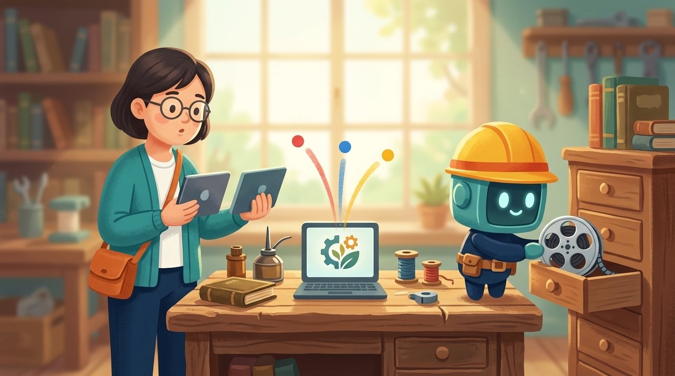 5초 명함 장면